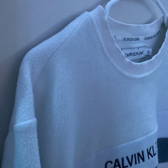 Mens Calvin Klein Crew Neck Sweater Size L - Picture 2 of 9